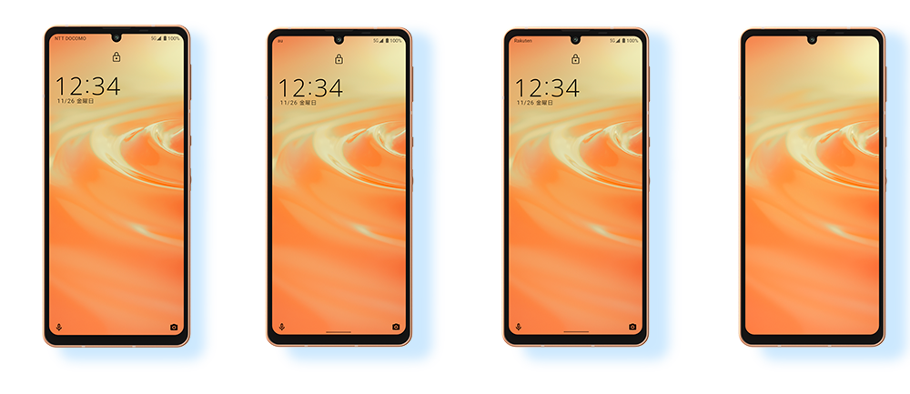 AQUOS sense6機種画像